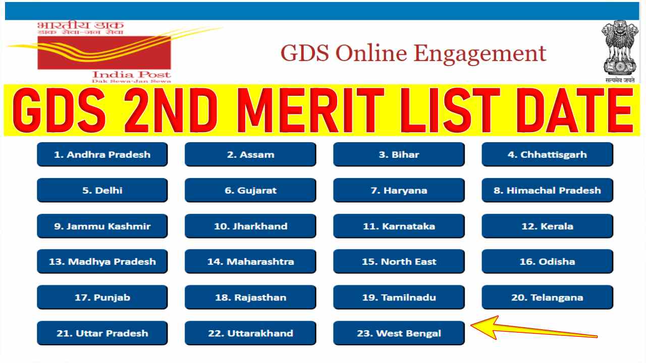 when was the 2nd merit list published in 2024 gds